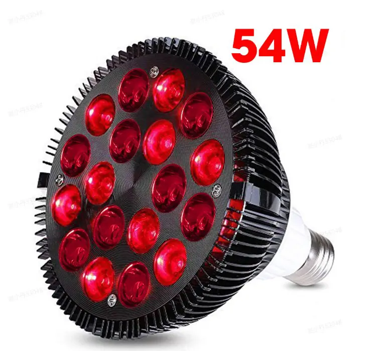 Beauty Skin Care 54W 18 Red Led Infrared Light Therapy Device 660Nm 850Nm Led Red Light Therapy Device Bulb