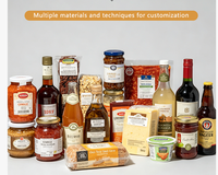 Étiquettes holographiques multicouches durables personnalisables pour l'exportation de produits cosmétiques, étiquettes d'instructions pliables double face