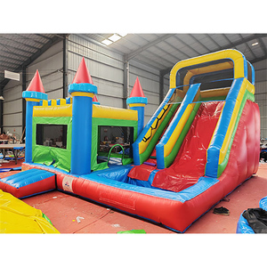 2025 thiết kế mới Toddler thư bị trả lại Nhà trượt nước với hồ bơi bóng bóng bóng inflates - Product Image 2