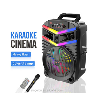 Nhà Máy zqs8182w Loa ngoài trời hộp bên với Micro âm thanh xách tay karaoke <span class=keywords><strong>bluetooth</strong></span> loa không dây - Product Image 1