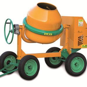Máquina mezcladora de hormigón de cemento de 2 bolsas Lt. 360 usada fácil de vender, autoensamblaje con motor diésel, gasolina, energía eléctrica - Product Image 1