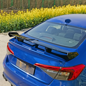 Accesorios para Automóviles, Alerón Trasero de Color Negro Brillante, Estilo Nuevo, para <span class=keywords><strong>Honda</strong></span> <span class=keywords><strong>Civic</strong></span> de 11.ª <span class=keywords><strong>Generación</strong></span> 2022 2023 2024 2025 - Product Image 4