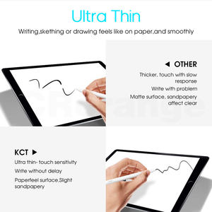 Protecteur d'écran Anti-éblouissement surface, Film papier mat de Texture, pour <span class=keywords><strong>Ipad</strong></span> <span class=keywords><strong>Air</strong></span> 4 2020, <span class=keywords><strong>Ipad</strong></span> Pro 9.7 11 - Product Image 6