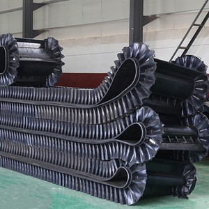 Nastro Trasportatore in Gomma EP200 con Parete Laterale Ondulata a 90 Gradi, Servizio di Taglio Disponibile - Product Image 5