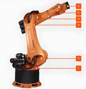 Robot Industrial de 6 Ejes KR 360 R2830 con PLC, Caja de Cambios, Motor, Carga Útil de 360 kg, 380V/220V, IP65, Accionamiento Electromecánico de Alta Potencia - Product Image 6