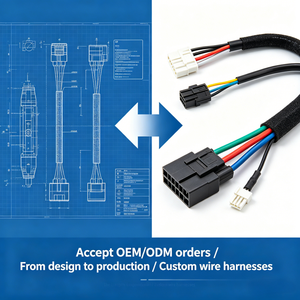 Özel fabrika kablo montaj otomotiv üreticisi motor elektrik oto araba OEM/ODM koşum tel - Product Image 4