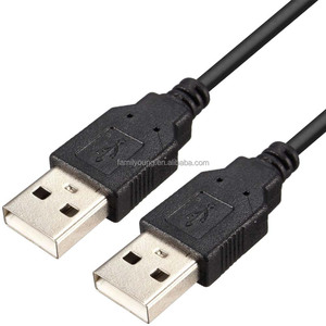 USB 2.0 tipo un maschio A maschio cavo di prolunga USB AM A AM cavo dati per Computer radiatore Hard Disk 0.5m-3m - Product Image 3