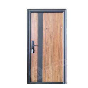 Puertas Económicas de Fábrica, Puertas Modernas Reforzadas, Puertas de Acero Laminado en Frío para el Hogar - Product Image 5