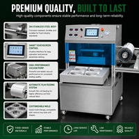 DEEPACK Ready Meal Component Skin Verpakkingsmachine voor Premium Voedselpresentatie en Portiepakketten