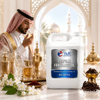 Huile de Parfum en Gros de Dubaï, Huile Parfumée Originale de Designer Oud Musc Ambre, Attar Arabe Concentré en Vrac