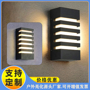 โคมไฟติดผนังกลางแจ้งกันน้ำทันสมัย ​​ไฟ LED สำหรับสวนและระเบียง GP-B048 - Product Image 4
