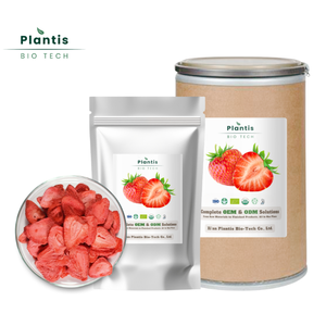 Fragrância de Morango Liofilizado a Granel para Atacado, Fatias Puras de Morango Liofilizado - Product Image 3