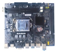 Motherboard Komputer Intel H311-D3 M ATX Baru untuk Generasi ke-6/7/8/9, 32G LGA1151, Slot RAM DDR3 Ganda, Memori, Port SATA VGA untuk Desktop