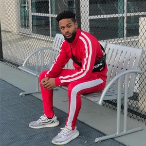 Custom LOGO Men <b>Joggers</b> Sets Tracksuit Sportswear for Mens Sets Training Wear /custom Gym Comfortable Mens Tracksuit - Product Image 2