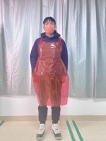 Tablier Jetable Imperméable Tablier Hommes Femmes Unisexe Résistant À L'huile En Plastique Jetable PE Tablier De Haute Qualité