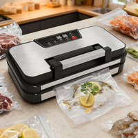 Machine de mise sous vide alimentaire automatique commerciale VS8001G OEM avec poignée et écran LED pour la fraîcheur des aliments