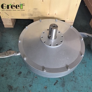 PMG de Flujo Axial Sin Núcleo de 500W-100KW, 120-500 RPM, Sin Torque de Encogimiento, Voltaje Personalizado para Ejes Eólicos Verticales - Product Image 4