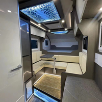 Cellule de Camping pour Camionnette avec Toit Rigide et Toilettes, Légère, pour Voyages, Camping-Car, à Vendre