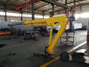 Harga Pabrik Perahu Mengangkat Crane Boom Truk Gunung Crane Kapal Kapal Marine Deck Crane - Product Image 6