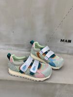 Chaussures à pain velcro originales Baskets épaisses Plate-forme Hauteur augmentant la maille en cuir OEM ODM