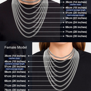 Collier à chaîne en acier inoxydable Miami pour hommes 3mm 5mm 6mm 7mm étanche hip hop plaqué <span class=keywords><strong>or</strong></span> 18 ct cubain gourmette lien bijoux Vente en gros - Product Image 5