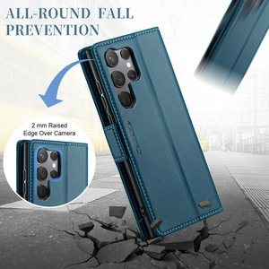 Funda de Teléfono Tipo Cartera de Lujo CaseMe de Cuero PU para <span class=keywords><strong>Samsung</strong></span> Galaxy A34, Funda Protectora con Tapa Abatible para Galaxy A34 A14 A24 A54 5G - Product Image 4