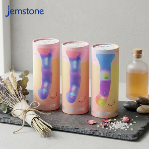 Empaque de Cartón Redondo con Recubrimiento UV Ecológico Personalizado para Vibrador Clitoral, Empaque de Tubo de Papel para Juguetes Sexuales con Estimulación del Punto G - Product Image 4