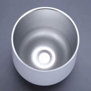Sublimation Eggshell 304 Stainless Steel <b>Thermos</b> <b>Cup</b> Heat Transfer Coating Vacuum Insulation U-shaped Design Modern Style 6-12 - Product Image 4