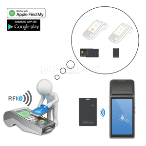 Set de Regalo MFi Find My: Mini Rastreador GPS Inteligente, Localizador de Llavero <span class=keywords><strong>para</strong></span> Cartera y Tarjetas - Product Image 5