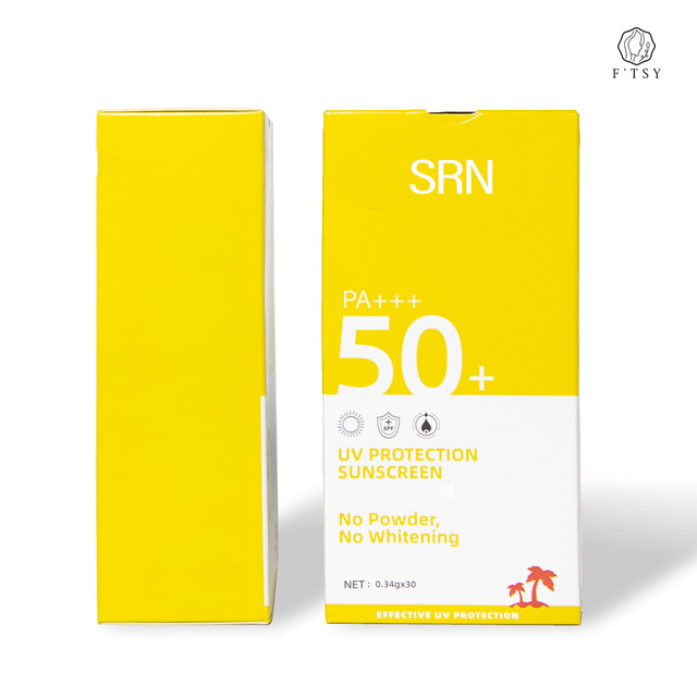 Private Label Organic Vegan SPF50 Zinc Oxide Hydrating Sunscreen Anti UV Sunblock White Cast Sunscreen Lotion Serum Capsule
