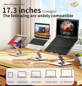 FEIXIANG Factory P30 Soporte Para Portatil 17 Inches <strong>Laptop</strong> <strong>Stand</strong> 360 Rotating Swivel <strong>Laptop</strong> Riser <strong>Adjustable</strong> Notebook <strong>Stand</strong> - Product Image 6