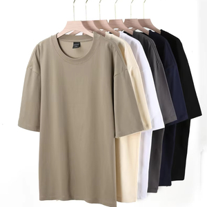 T-shirt da <span class=keywords><strong>uomo</strong></span> di <span class=keywords><strong>tendenza</strong></span> Casual Anti restringimento <span class=keywords><strong>abbigliamento</strong></span> di gruppo personalizzato manica corta allentata - Product Image 1