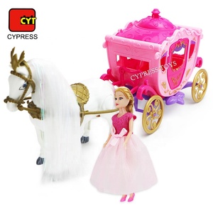 Beauty Pumpkin Car Electric Doll <strong>Horse</strong> <strong>Carriage</strong> <strong>Toy</strong> With Sound <strong>and</strong> Light - Product Image 2