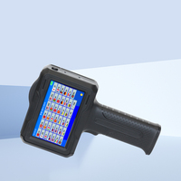 Impresora de inyección de tinta térmica de metal de 12,7mm N2 portátil con número de fecha de logotipo multilingüe y código de barras semiautomático