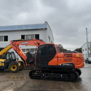 รถขุดขนาดเล็ก Doosan DX140LC ดีไซน์ประหยัดพลังงาน ผลผลิตสูง บูมและแขนเสริมความแข็งแรง - Product Image 1