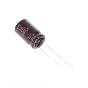 ตัวเก็บประจุ UF 680 UF 20% 50V รัศมี th 680 uF EKYC500ELL681MK20S ของแท้ - Product Image 1