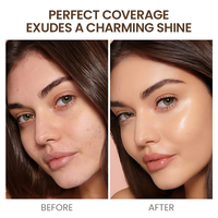 Échantillon Gratuit - Vente en Gros - Correcteur Liquide Mat Naturel Haute Pigmentation Couvrance Totale Imperméable Personnalisé pour Marque Privée