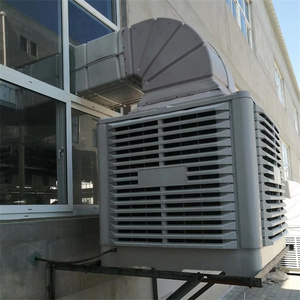 Enfriador de Aire Industrial Húmedo de 3000 BTU, 2000 BTU, 23000 M3h, Evaporativo Centrífugo para Construcción, con Agua y Freón - Product Image 2