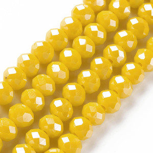 Cuentas Redondas de Vidrio Electrochapadas PandaHall en Tamaños de 1mm, 2mm, 3mm, 4mm, 6mm, 8mm y 10mm, Ideales para Joyería, Manualidades y Diseños - Product Image 4