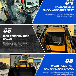 Лучшая цена! Мини-экскаватор-погрузчик <span class=keywords><strong>3</strong></span> тонны, 4x4, дизельный, на колесном ходу, с двигателем EPA Euro 5 - Product Image 5