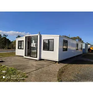 Opvouwbare Uitschuifbare Koude Gevormde Stalen Structuur Villa Framecad Container Opvouwbare Prefab Huis