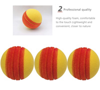Pelotas de Tenis de Alta Visibilidad con Marcadores de Franja Roja para Ejercicios de Seguimiento Visual, Niños Principiantes, Venta al Por Mayor