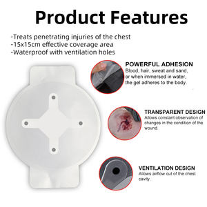 Pansement occlusif médical ventilé pour la poitrine, le plus vendu par MST, pour les urgences - Product Image 2