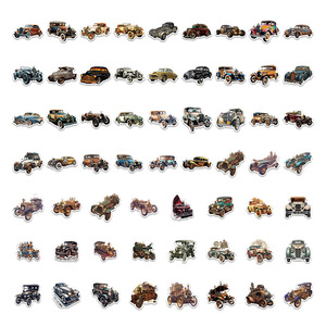 60 Pezzi Adesivi Vintage per <span class=keywords><strong>Auto</strong></span>, Stile Graffiti, per Decorazione Veicoli d'<span class=keywords><strong>Epoca</strong></span> - Product Image 3