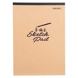 Bloc de dessin Deli 80 g/m², papier épais vierge pour les calculs mathématiques et les examens - Product Image 5