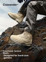 Bottes de travail d'extérieur imperméables et résistantes aux perforations pour le travail de sécurité sur le terrain, production personnalisée en gros