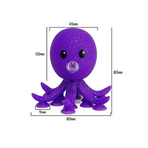 Emoción noctilucente silicona pulpo alivio del estrés bolas juguetes liberar presión juguetes para aliviar la ansiedad relajante - Product Image 2