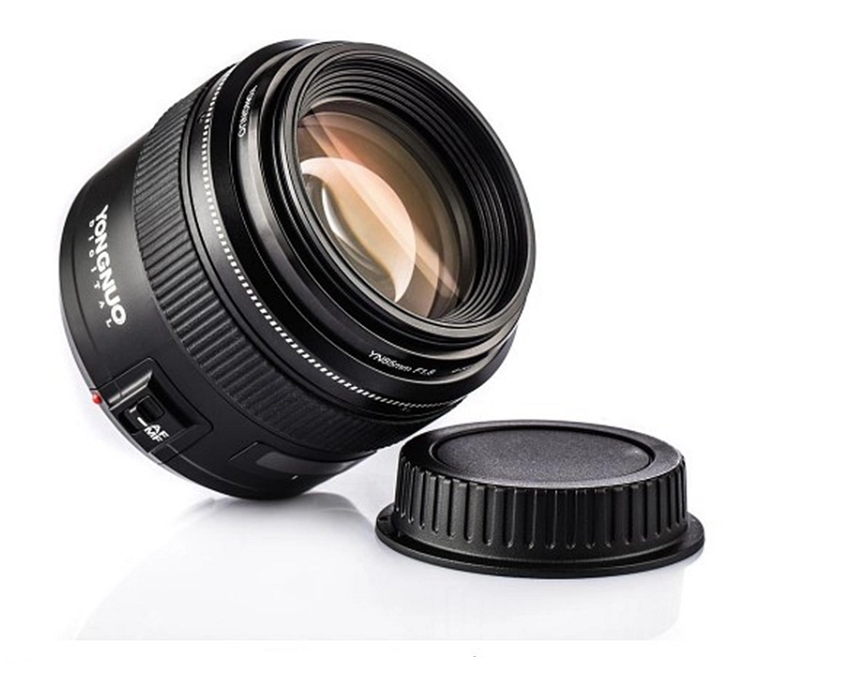 YONGNUO YN85mm F1.8 AF / MF Standard Medium Telephoto Fixed Focus Prime Camera Lens For Canon