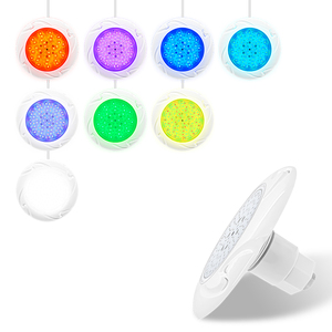 Refinado montado en la pared 6W AC DC 12V 24V 1,5 pulgadas 2 pulgadas Led piscina Rgb luz bajo el agua Liner luces de piscina - Product Image 2