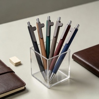 Stylo bille en métal avec grand clip pour cartes épaisses, cadeau promotionnel pour événements professionnels